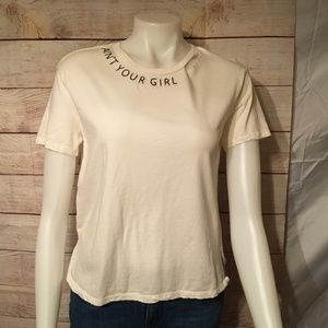 Juniors “Ain’t your girl” T-shirt